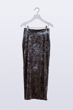 【24AW】Lunar Velour Skirt [moss]  - ルナーベロアスカート [モス] / AW24BT05