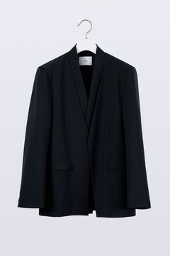 【25SS】Dub Tailored Jacket [black] - ダブルテーラードジャケット [ブラック] / SS25OU01