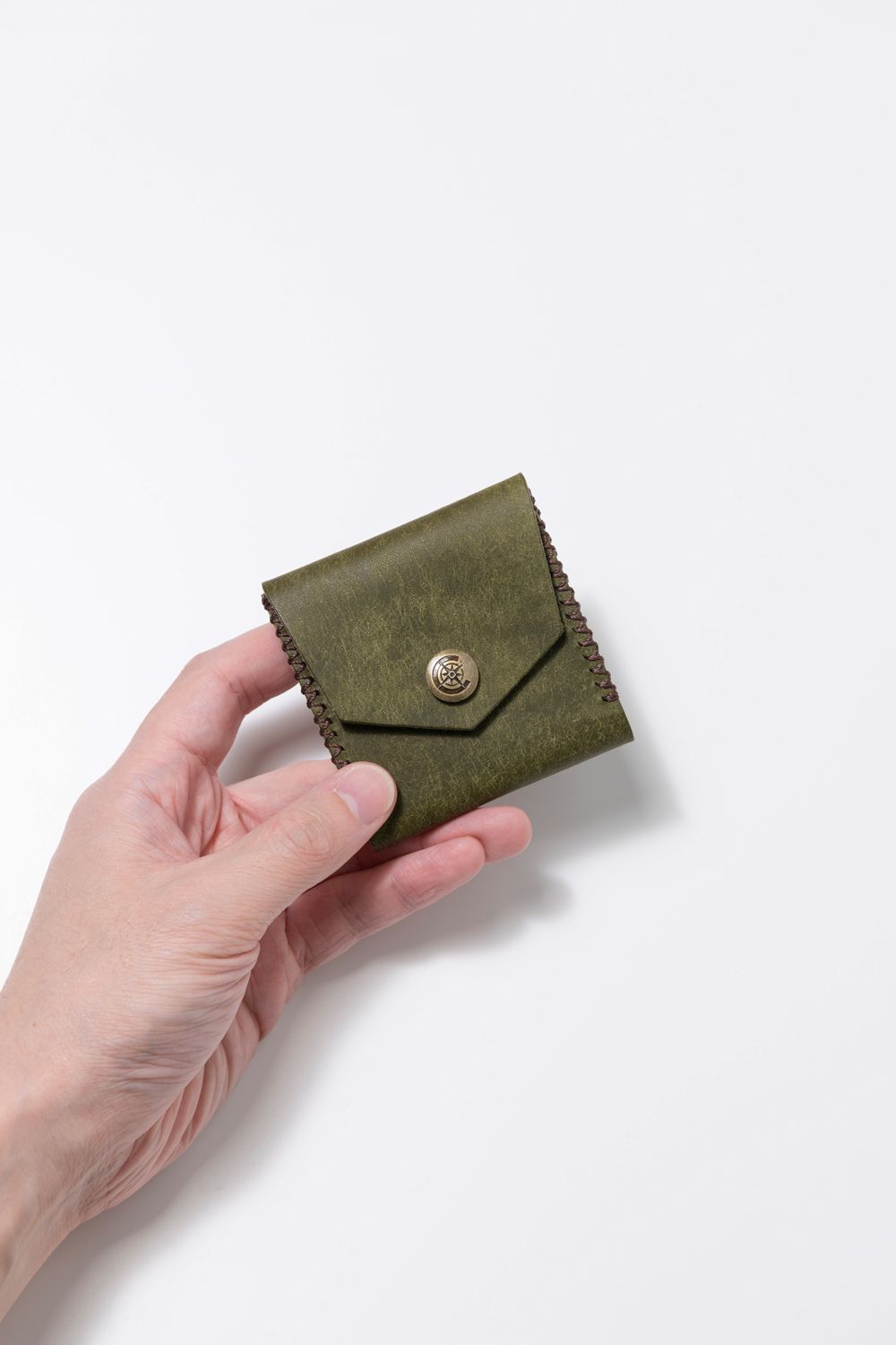 【お取り寄せ可能】スクエアコインケース [オリーブ] / Square Coin Case [OLIVE]
