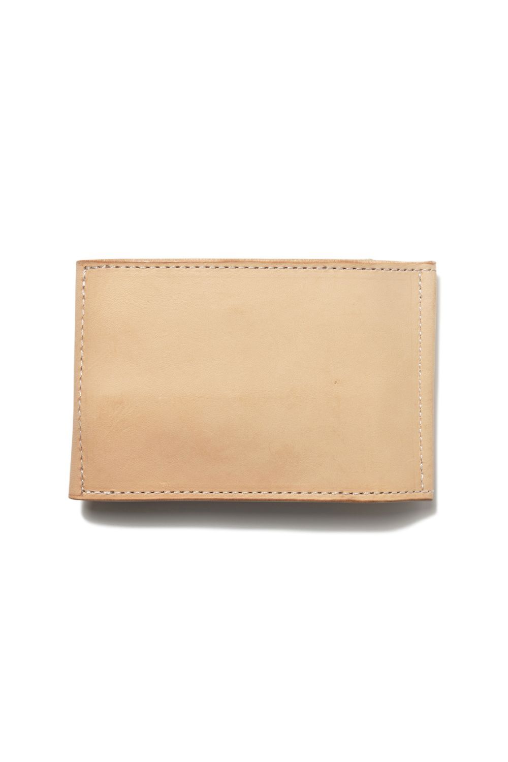 LEATHER NAVAL MONEY CLIP [SAND] | ネイバル マネークリップ / ベージュ