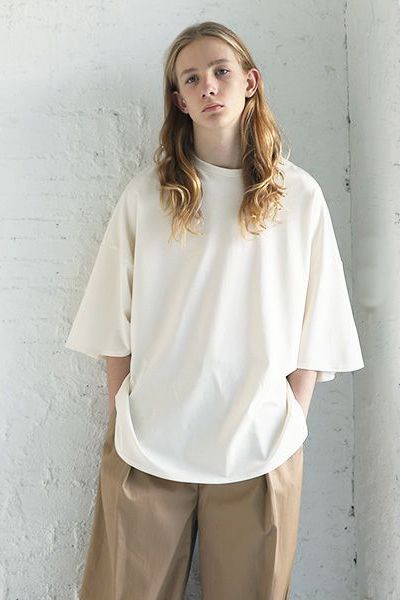 basic t-shirt [OFF WHITE] - ベーシックTシャツ [オフホワイト] / vu-ctu-001