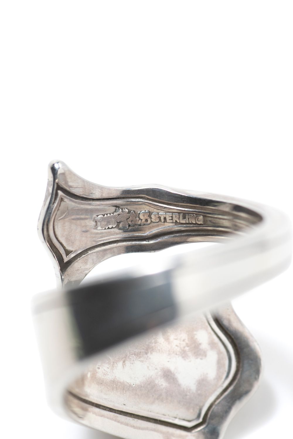 【1点もの】WAVE SIGNET KNIFE RING / ウェーブシグネットナイフリング [SV]