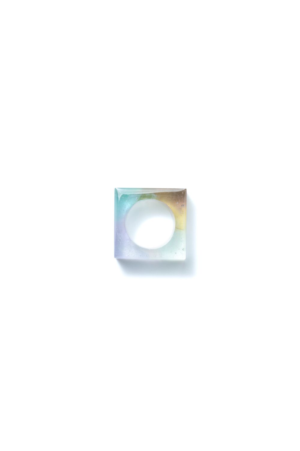 CUBE rainbow Ring / キューブレインボーリング