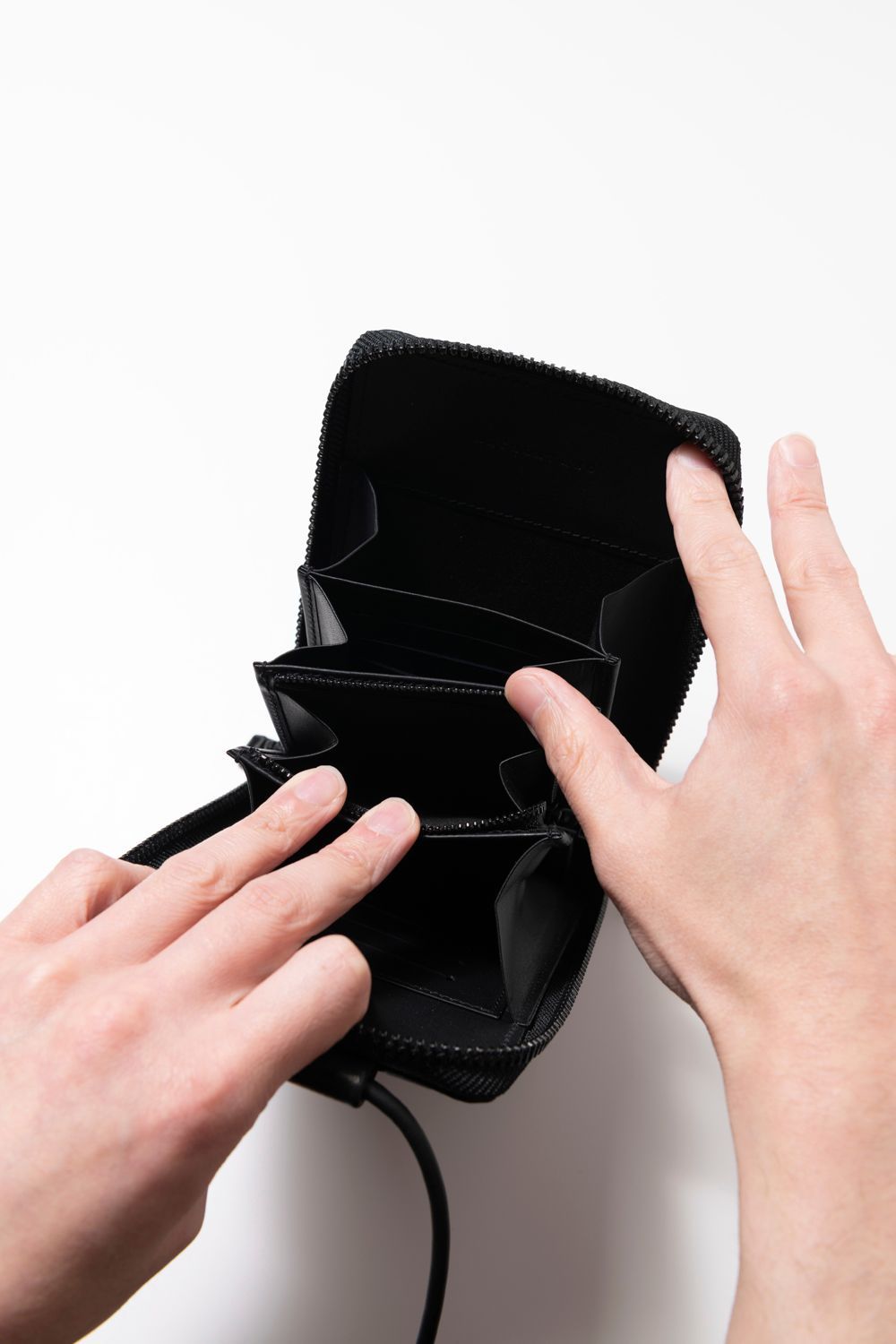 HORSE SHOULDER WALLET [BLACK] / ホースショルダーウォレット [ブラック]