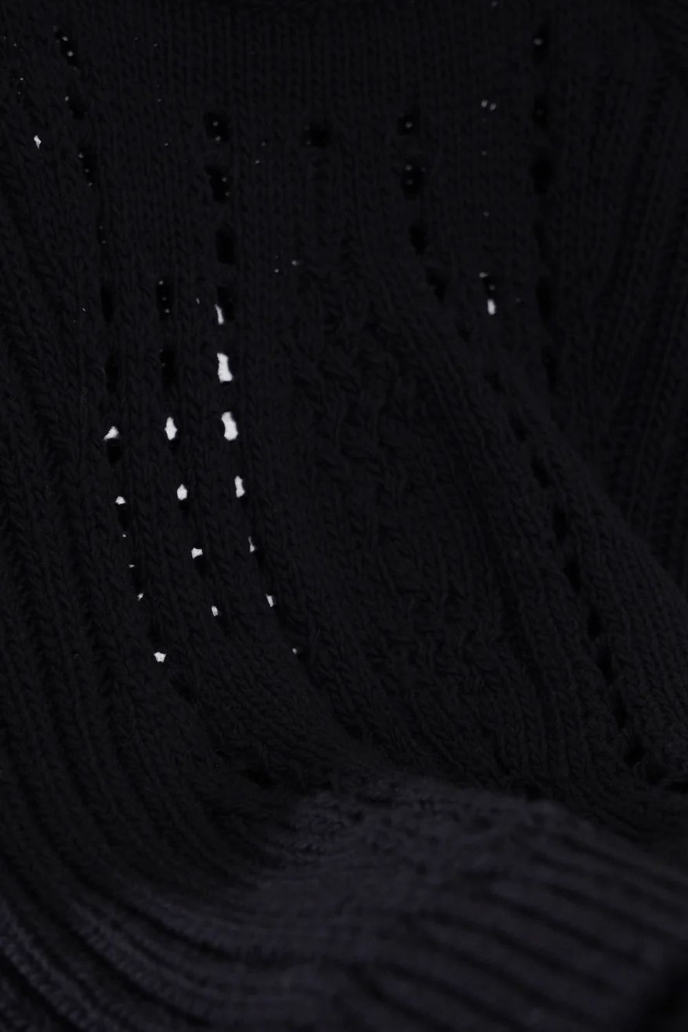 【アーカイブ展 / 1.18まで】Allele Cable Sweater [charcoal] - アレルケーブルセーター [チャコール] / FW25KN05