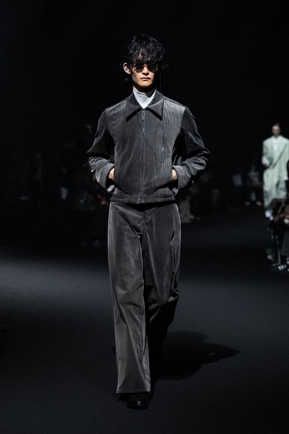 【25AW】Mirage Bleach Corduroy Pants [black]  - ミラージュブリーチコーデュロイパンツ [ブラック] / FW25BT08