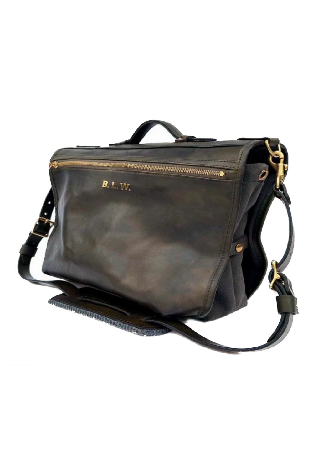 【26AW / 予約受付中】LEATHER WANDER PANNIER BAG - MEDIUM【B.L.W.】 | ショルダーバッグ (ミディアム) / 6色展開