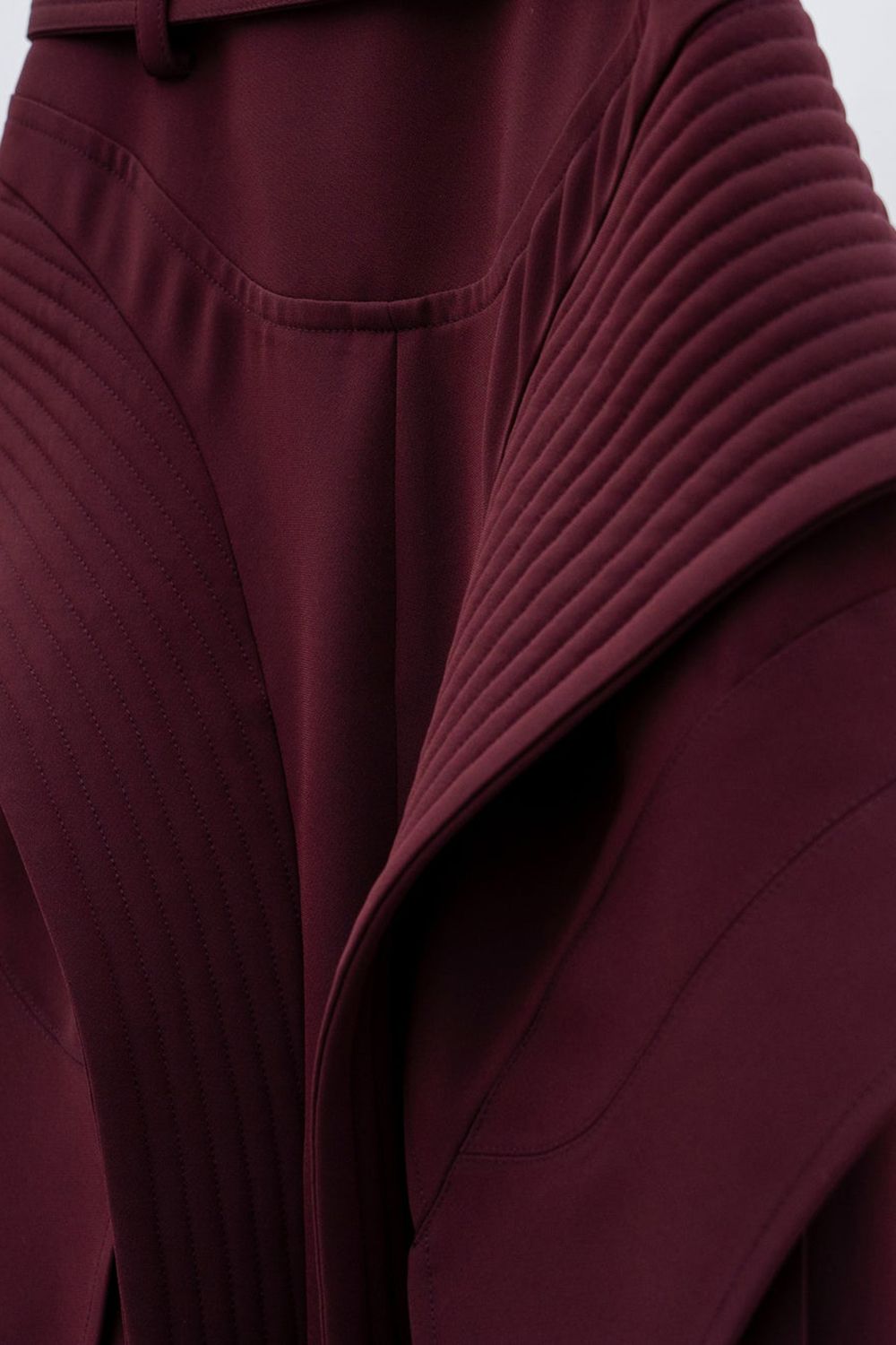 【ラスト1点 / 25AW】Atlantis Pleats Trousers [burgundy] - アトランティスプリーツトラウザーズ [バーガンディー] / FW25BT11