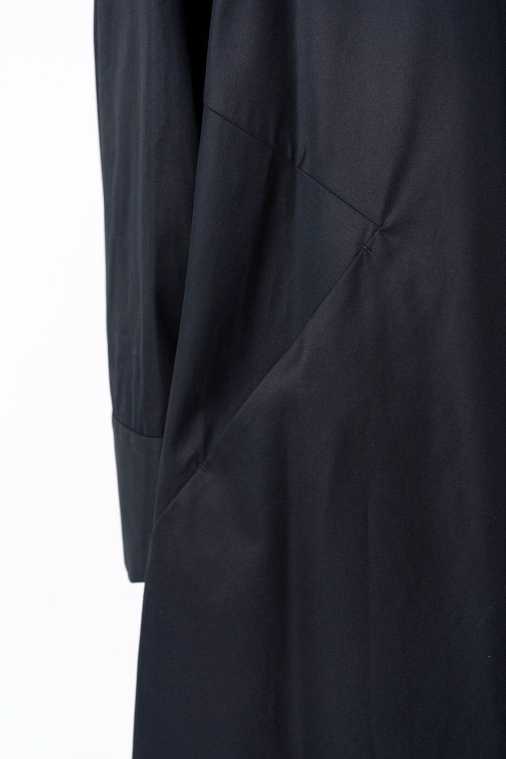 【23AW】long coat [BLACK] - ロングコート [ブラック] / vuy-a23-c02