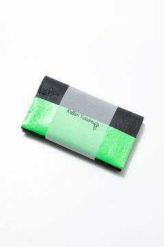 【1点もの】カードケース (名刺入れ) [ブラックカラーペイント] Type-B / C01-color・BK
