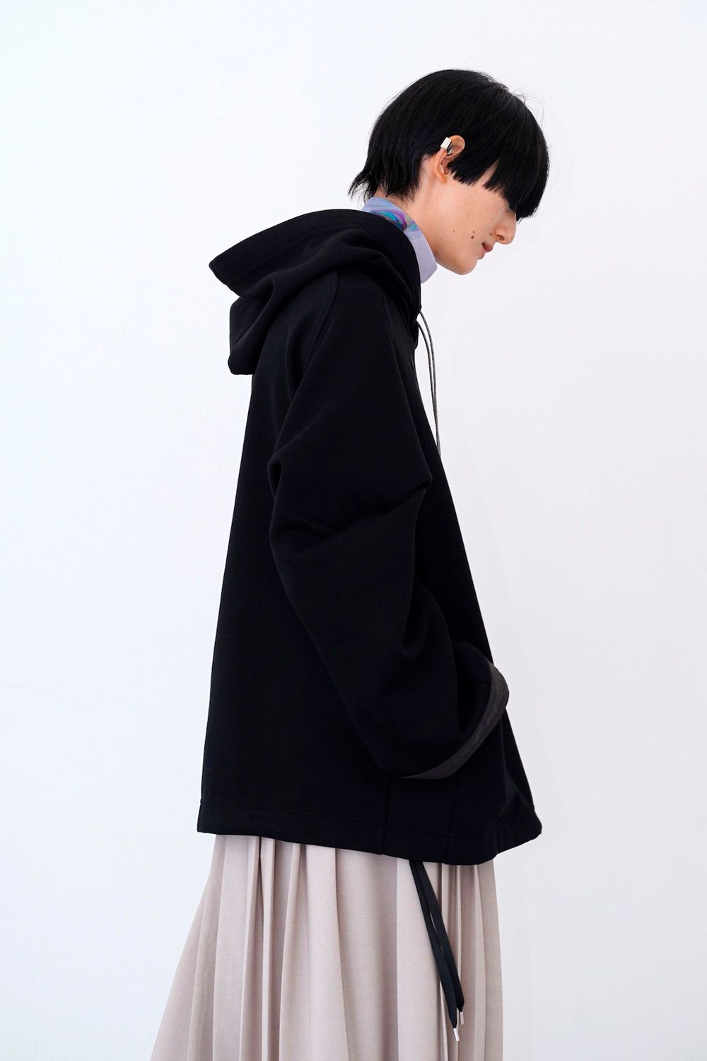 HATRA - 【23AW】Envelope Hoodie [black] - エンベロープ