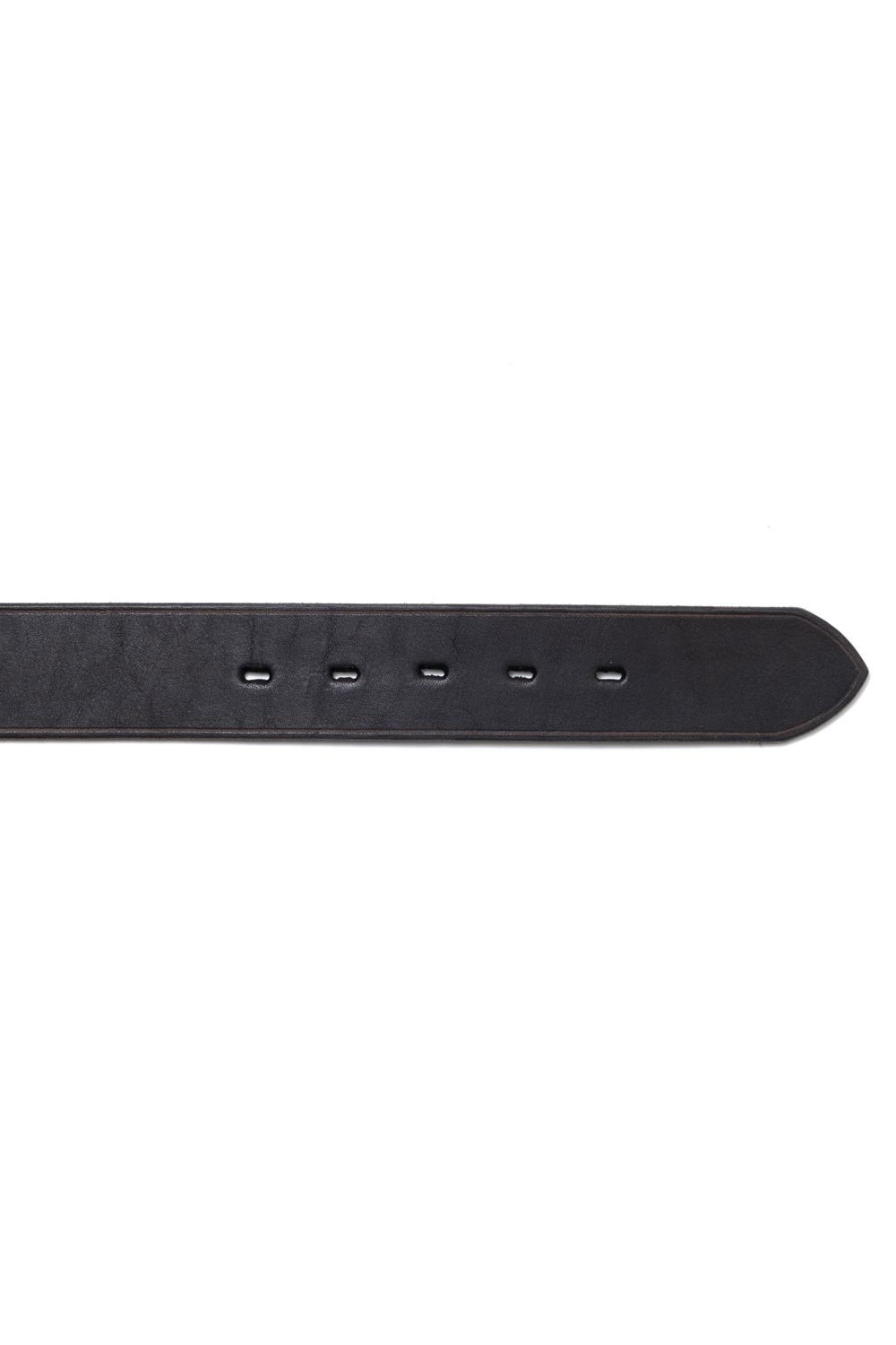 【ラスト1点】LEATHER GARRISON BELT [BLACK] | レザーギャリソンベルト / ブラック
