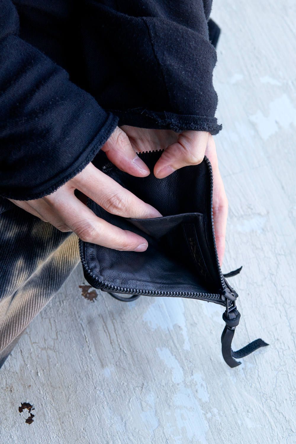 Sheep Skin Multi Pouch / 1802-W05