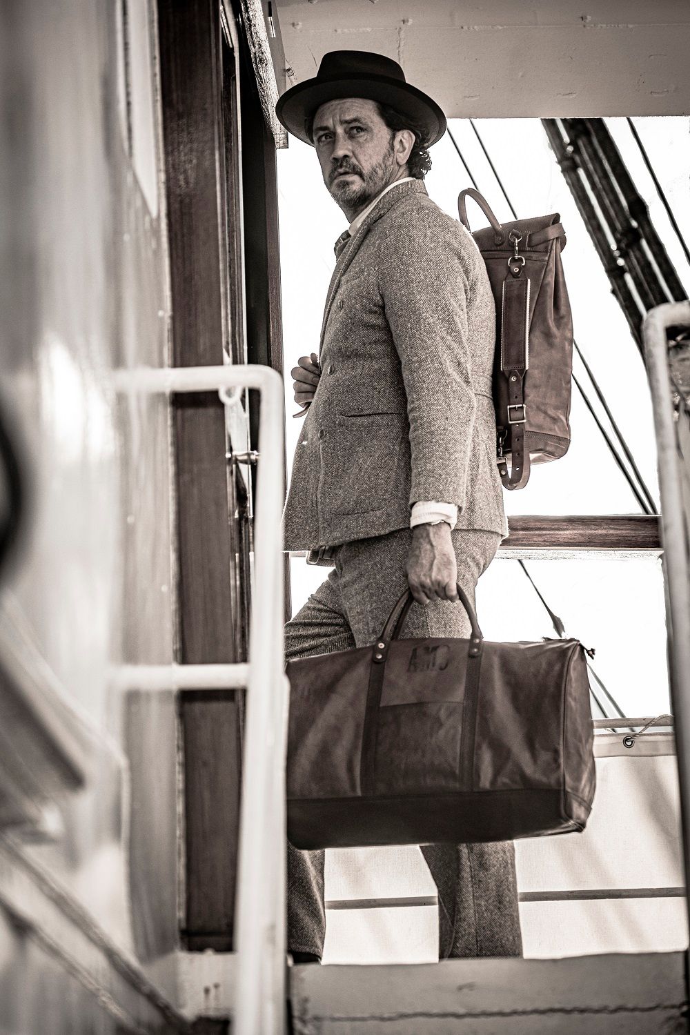 vasco - 【25SS予約商品】LEATHER VOYOGE 2WAY RUCKSACK