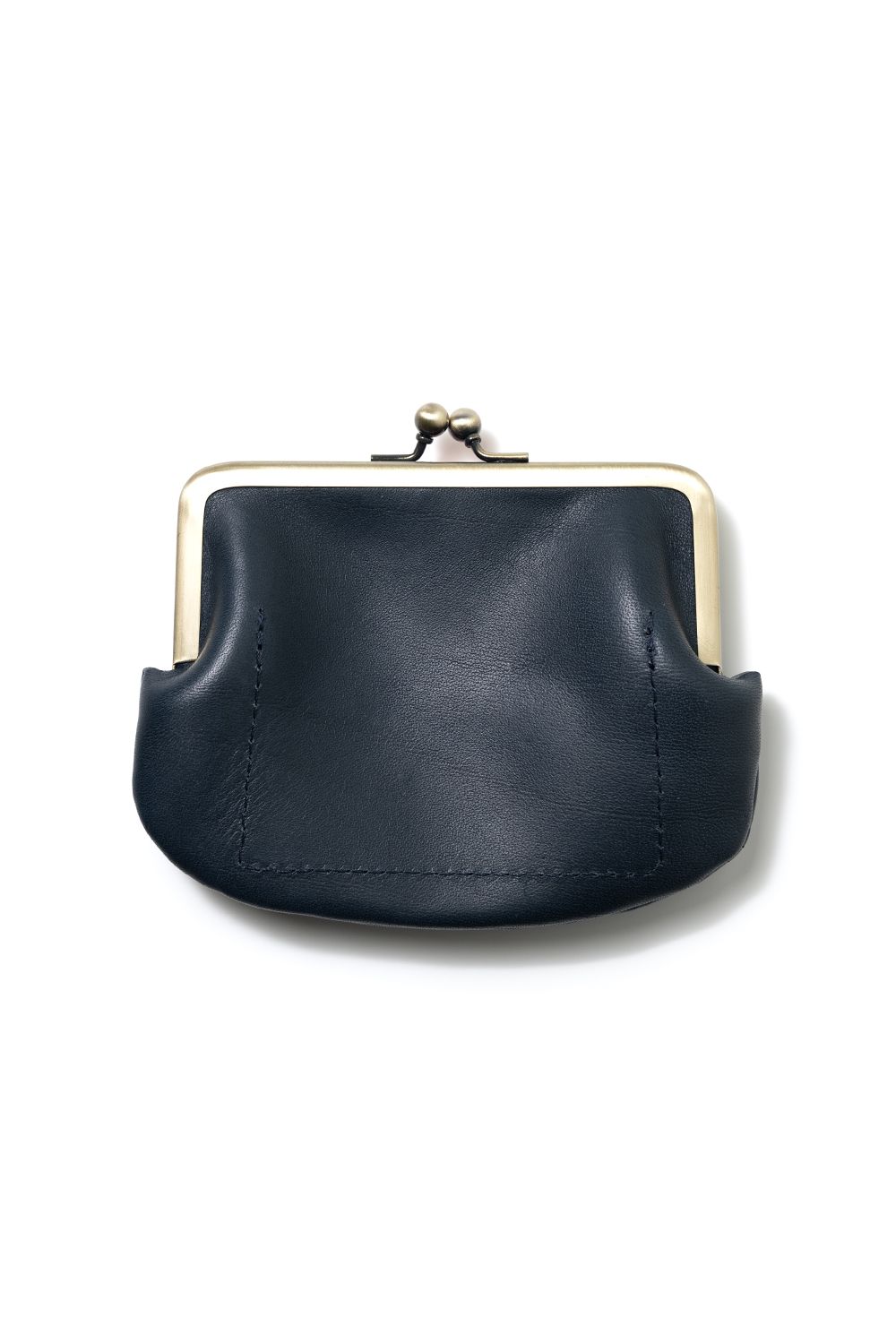 【26SS】LEATHER VOYAGE COIN PURSE [MARINE] | コインパース (がま口) / ネイビー