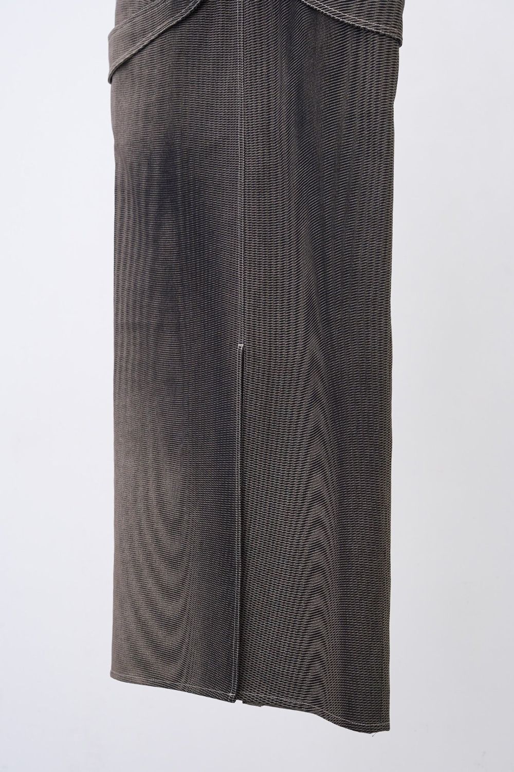 【26SS / 予約受付中】Mirage Bleach Skirt [black]  - ミラージュブリーチスカート [ブラック] / SS26BT08