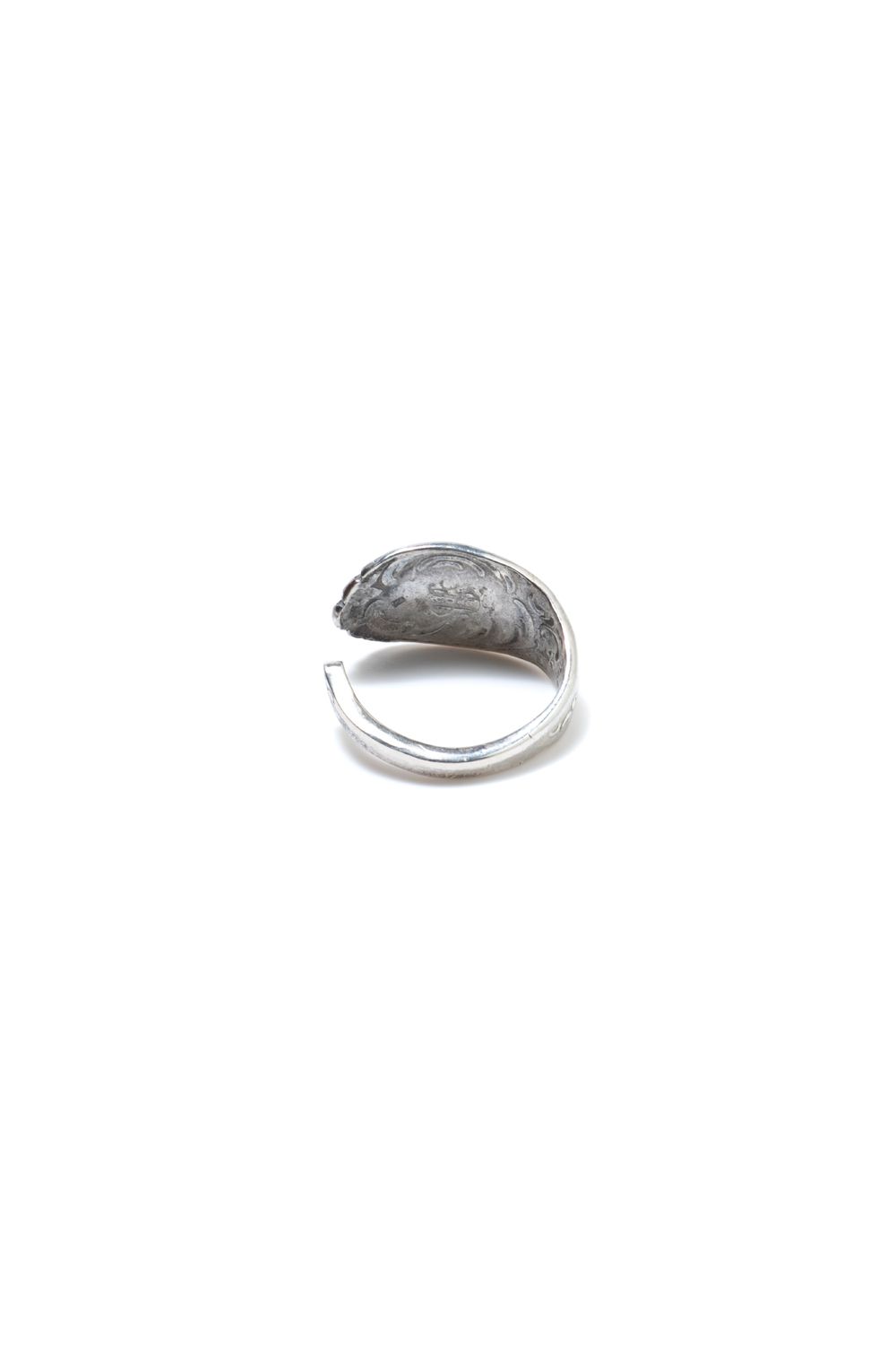 【1点もの】RELIEF SUGAR SPOON RING / レリーフシュガースプーンリング [SV]