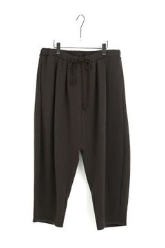 【24AW】chord balloon pants [CHARCOAL] - バルーンパンツ [チャコール] / vum-p01