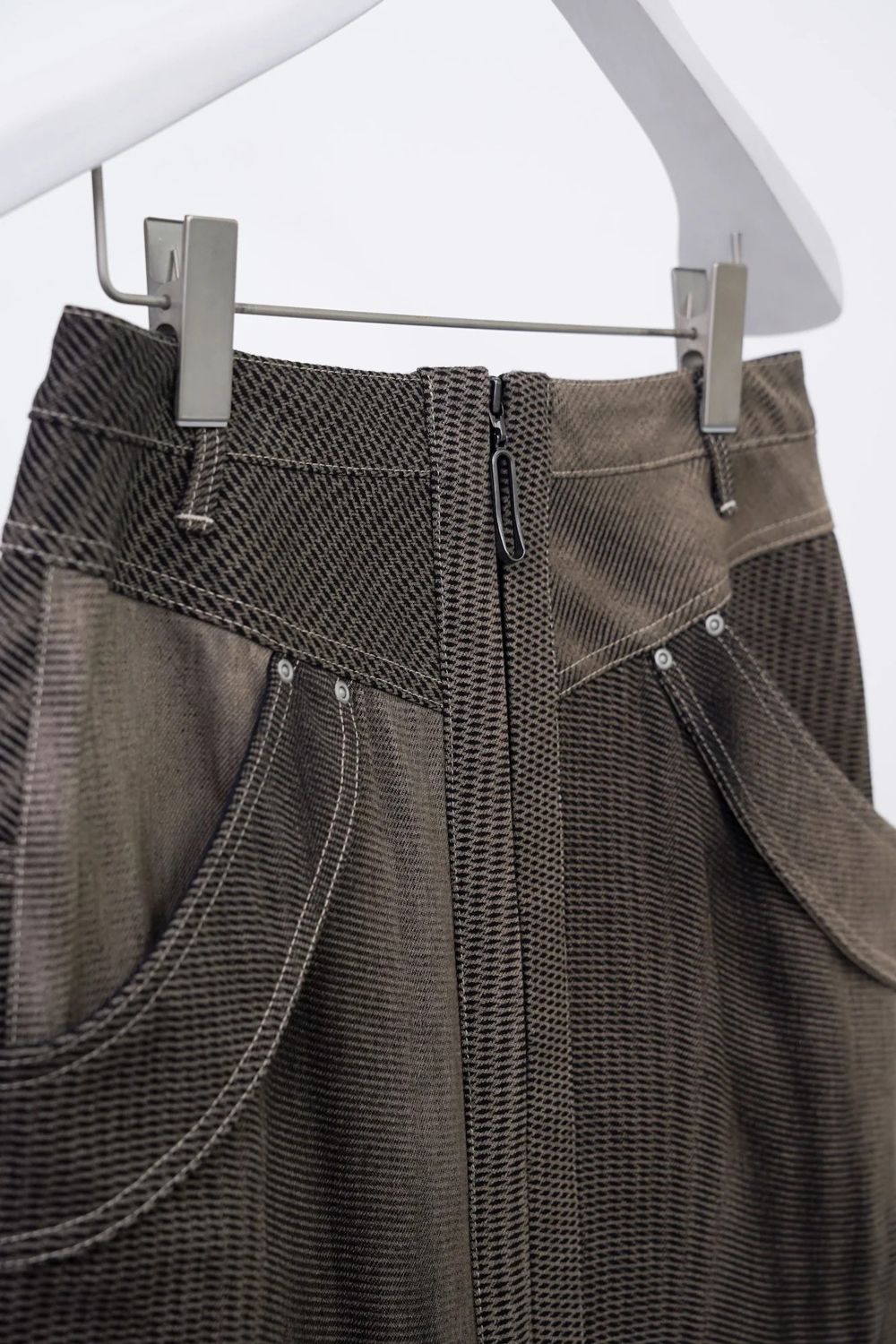【26SS / 予約受付中】Mirage Bleach Skirt [black]  - ミラージュブリーチスカート [ブラック] / SS26BT08