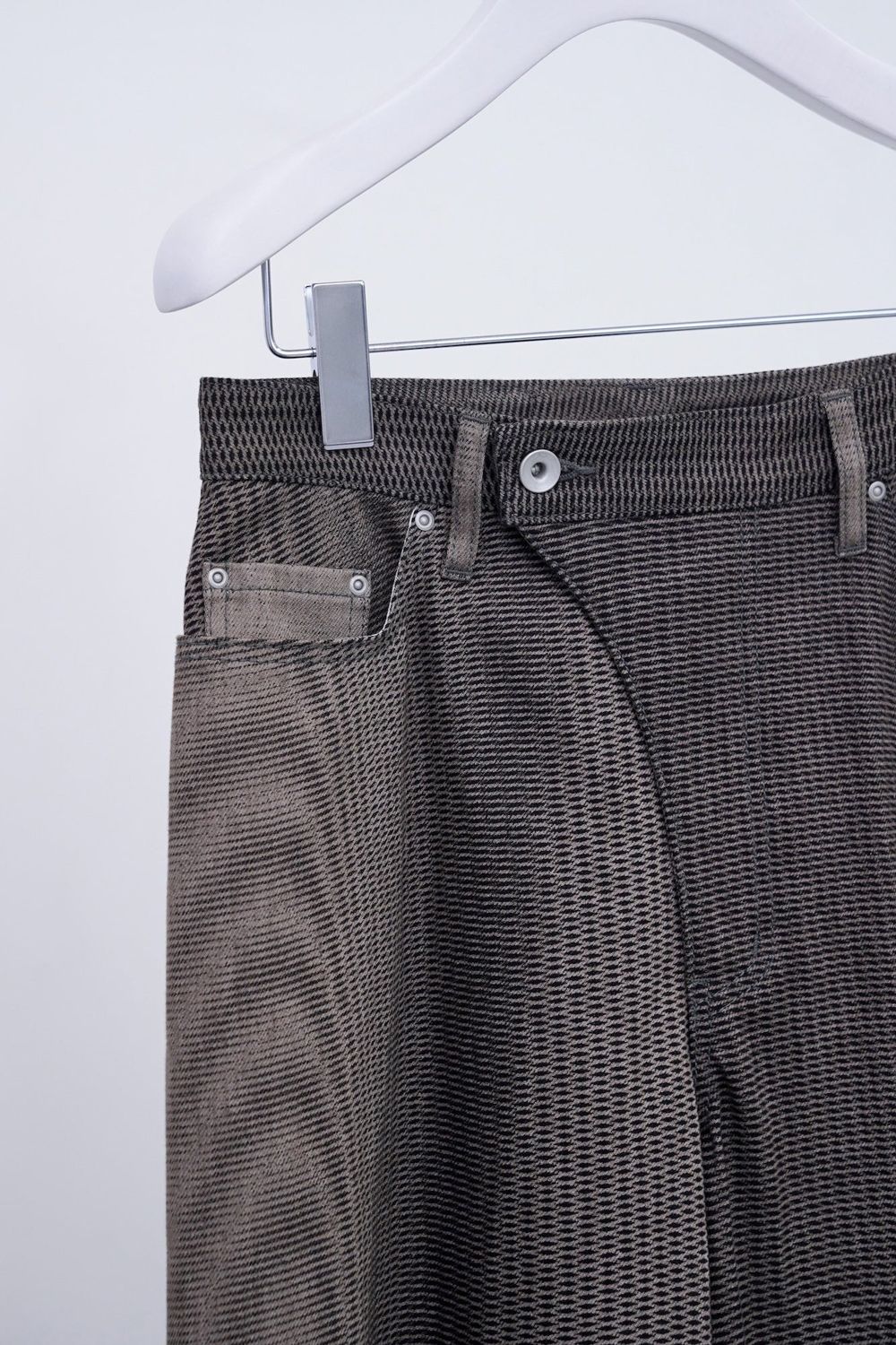 【26SS / 予約受付中】Mirage Bleach Denim [black]  - ミラージュブリーチデニム [black] / SS26BT07