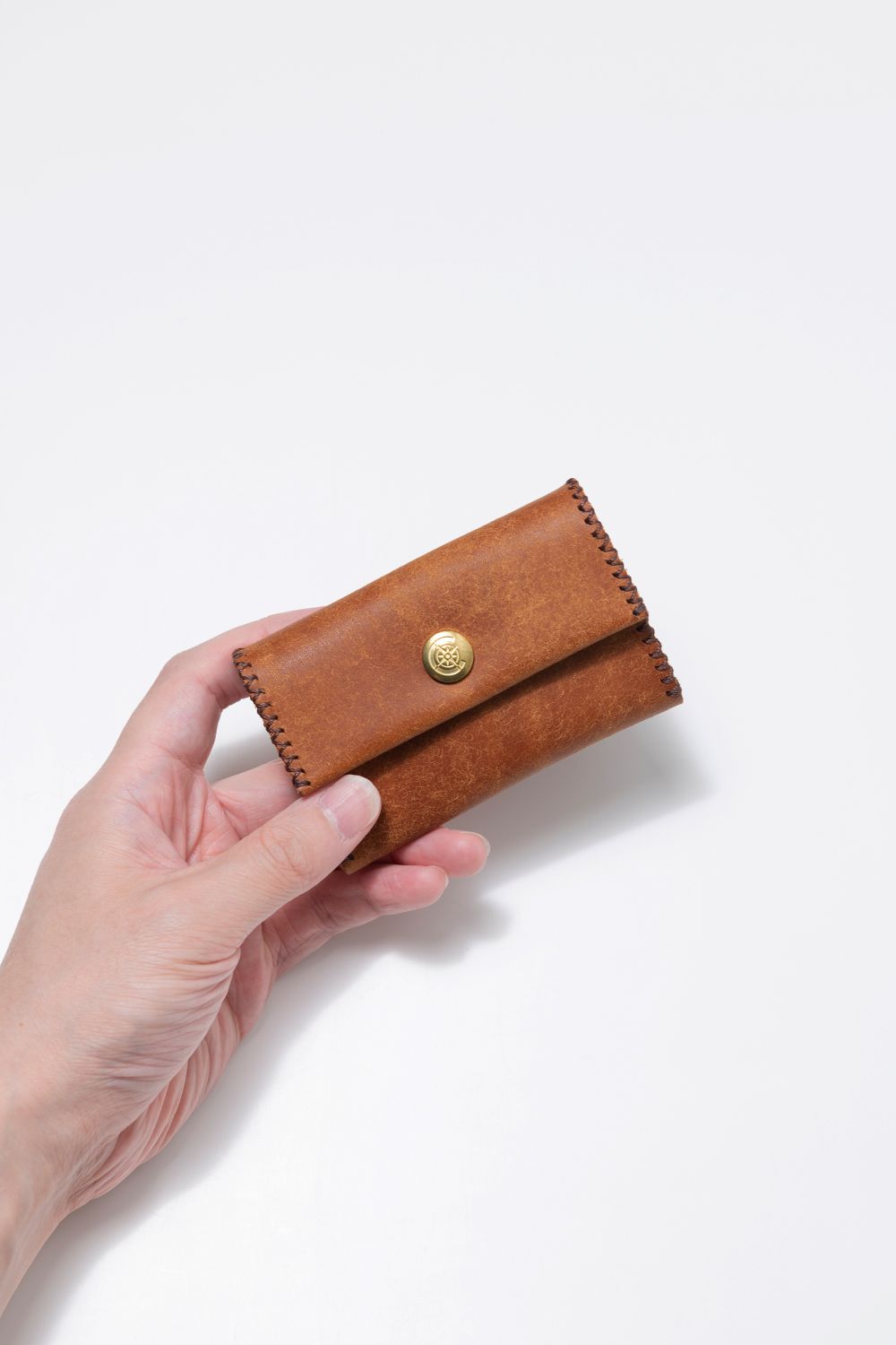 コンパクト財布 [キャメル] / Compact Wallet [CAMEL]