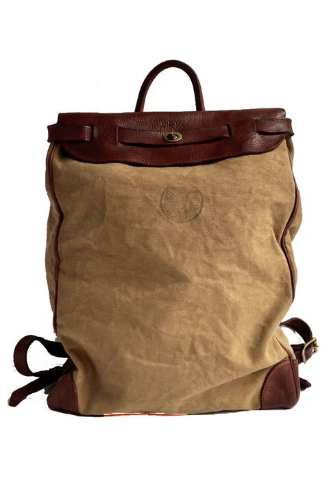 【26AW / 予約受付中】CANVAS×LEATHER VOYAGE RUCKSACK｜キャンバス×レザーリュックサック / 4色展開