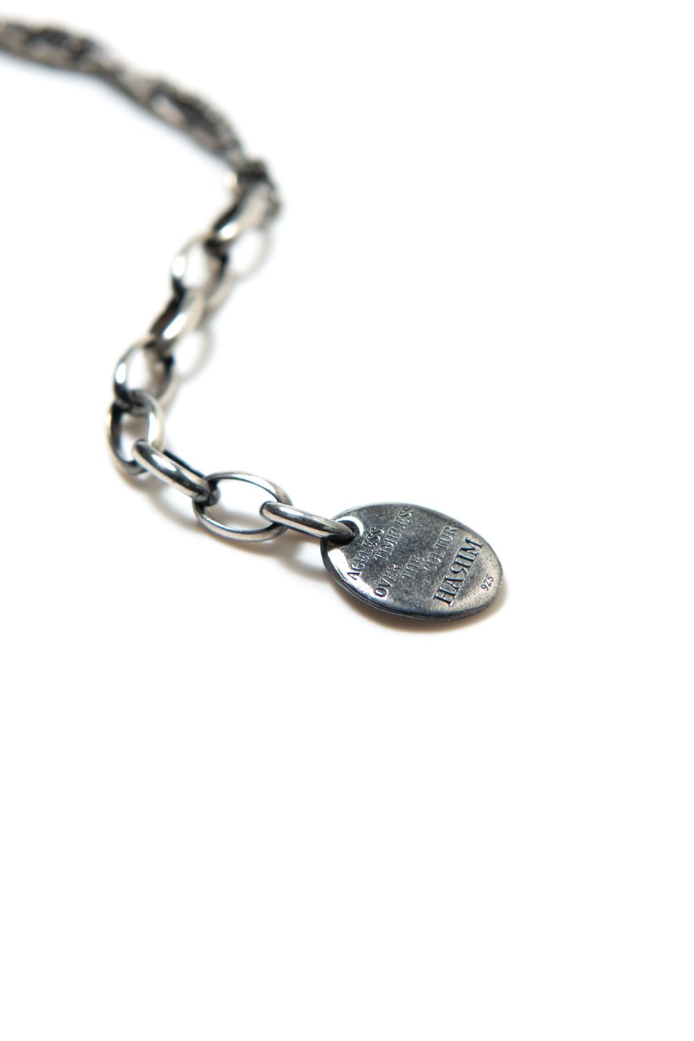 【お取り寄せ可能】NARROW SQUARE BLOCK CHAIN BRACELET [SV] / ナロースクエアブロックチェーンブレスレット [シルバー]