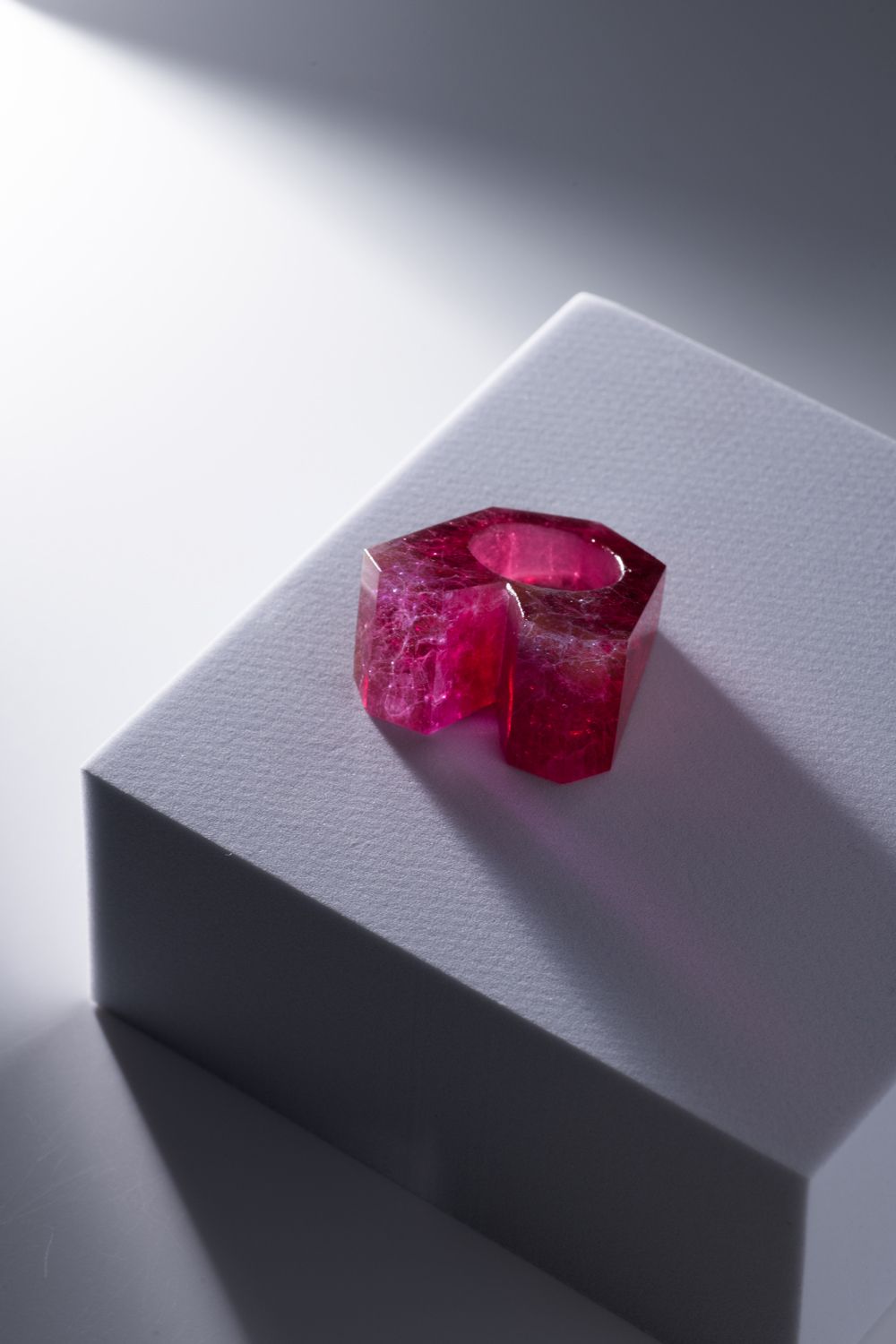 Crystal heart Ring / クリスタルハートリング