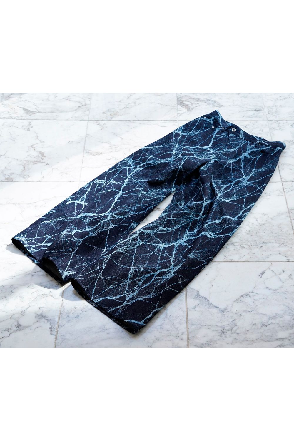 【24AW】Atlas Bleach Denim [navy]  - アトラスブリーチデニム [ネイビー] / AW24BT07