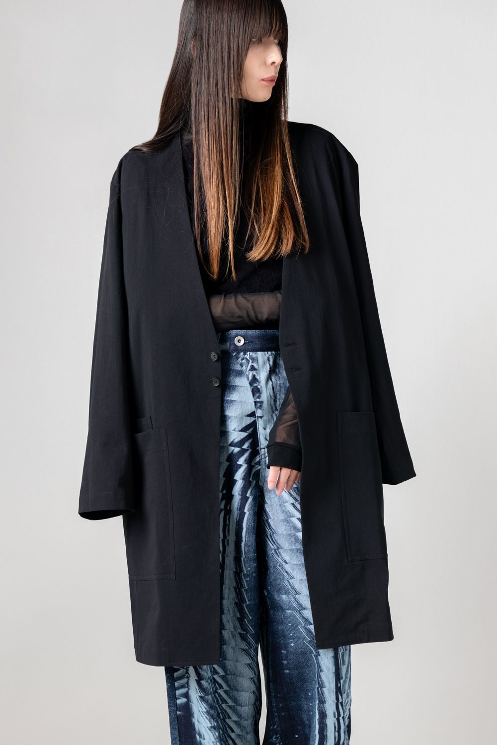 【25AW】Sam-e_13 for BONITA [black] - 作務衣13 [ブラック] / FW25OU10