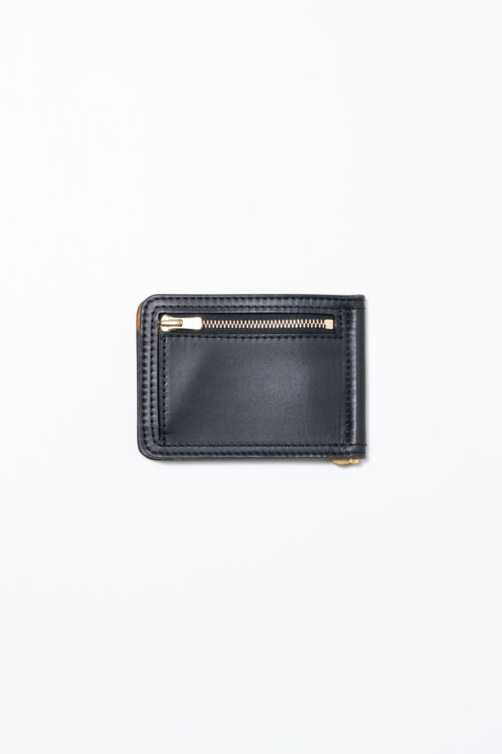 【25SS予約商品】LEATHER VOYAGE MONEY CLIP [NERO] | マネークリップ / ブラック