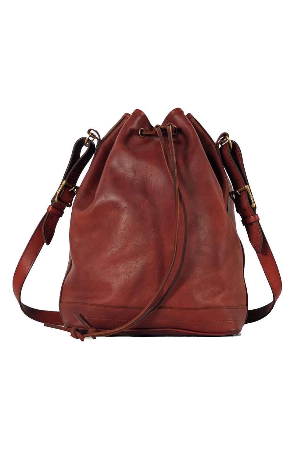 【25SS予約受付中｜12/17まで】LEATHER WANDER PURSE BAG【B.L.W.】 | 巾着バッグ