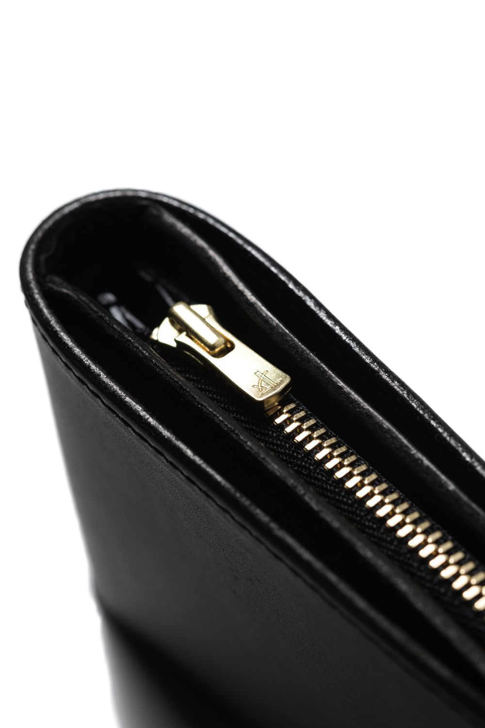 【25SS予約商品】LEATHER NAVAL MIDDLE WALLET [NERO] / ミドルウォレット / ブラック
