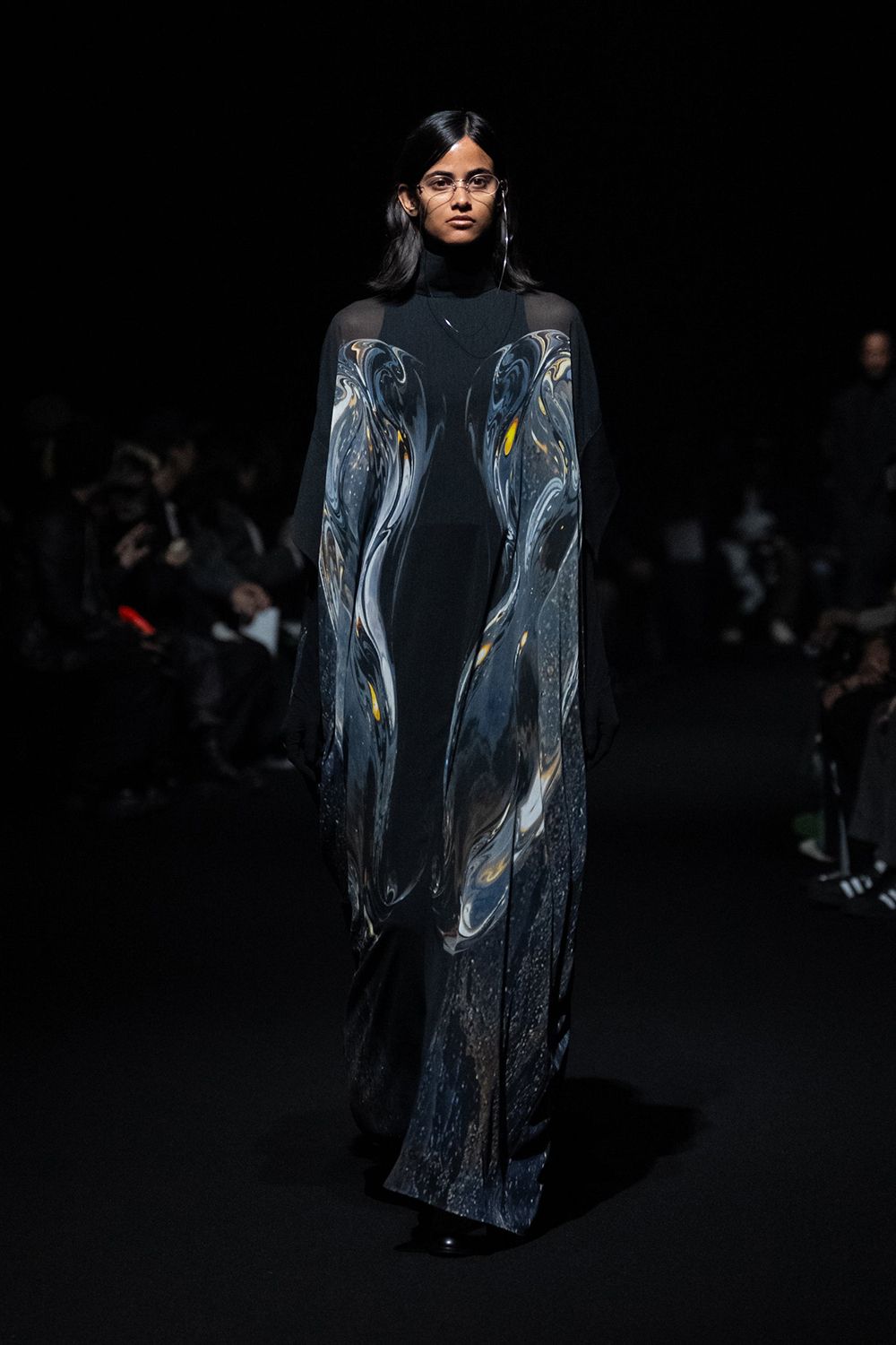 【25AW】Phenomenal Sheer Robe [black] - フェノメナルシアーローブ [ブラック] / FW25RO01