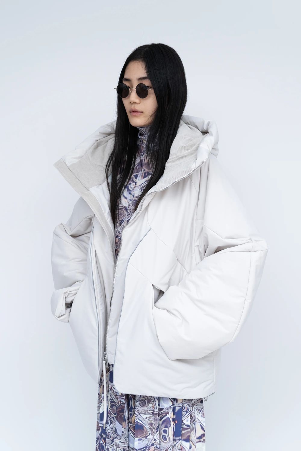 【アーカイブ展 / 1.18まで】Lay Puf Jacket [ivory] - レイパフ [アイボリー] / FW25OU03