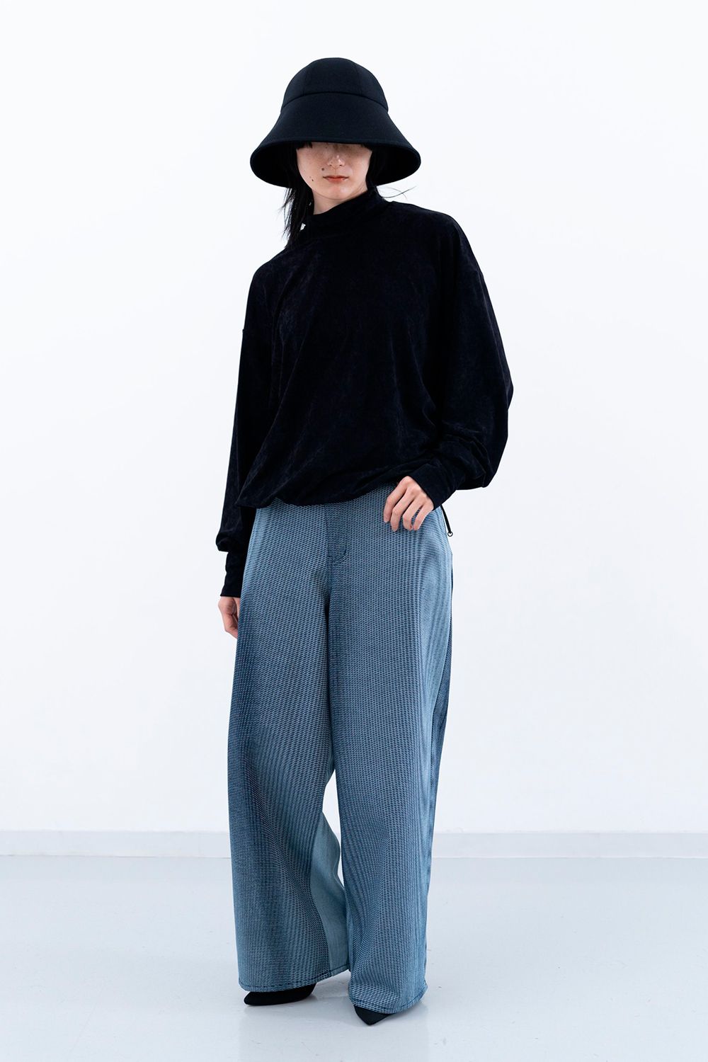トップス HATRA Lunar Velour Moc Top Lunar Velour Moc Top / moss – HATRA OFFICIAL