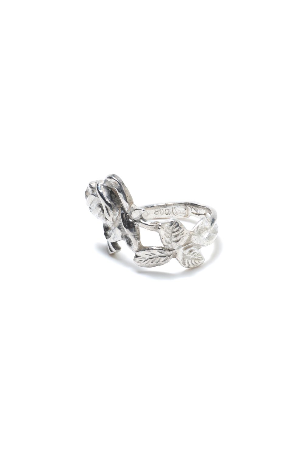 【1点もの】ROSE IVY SPOON RING / ローズアイビースプーンリング [SV]