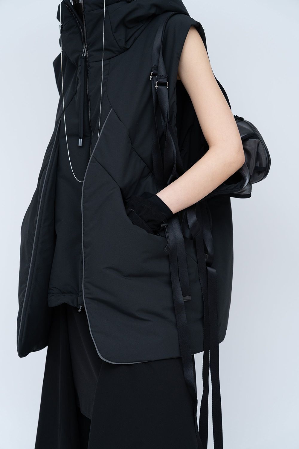 【25AW】Lay Puf Vest [black] - レイパフベスト [ブラック] / FW25OU04