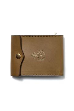 【25SS予約商品】レザーネイバルミドルウォレット [オリーブ] / LEATHER NAVAL MIDDLE WALLET [VERDE]