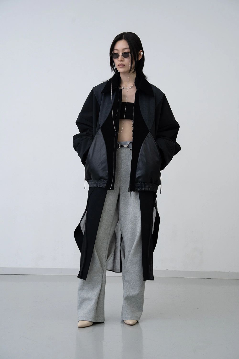 【26AW / 予約受付中】Winker Sheer Gown [black] - ウィンカーシアーガウン [ブラック] / FW26RO02