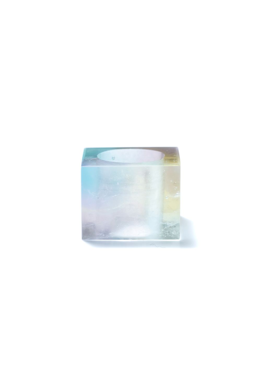 CUBE rainbow Ring / キューブレインボーリング