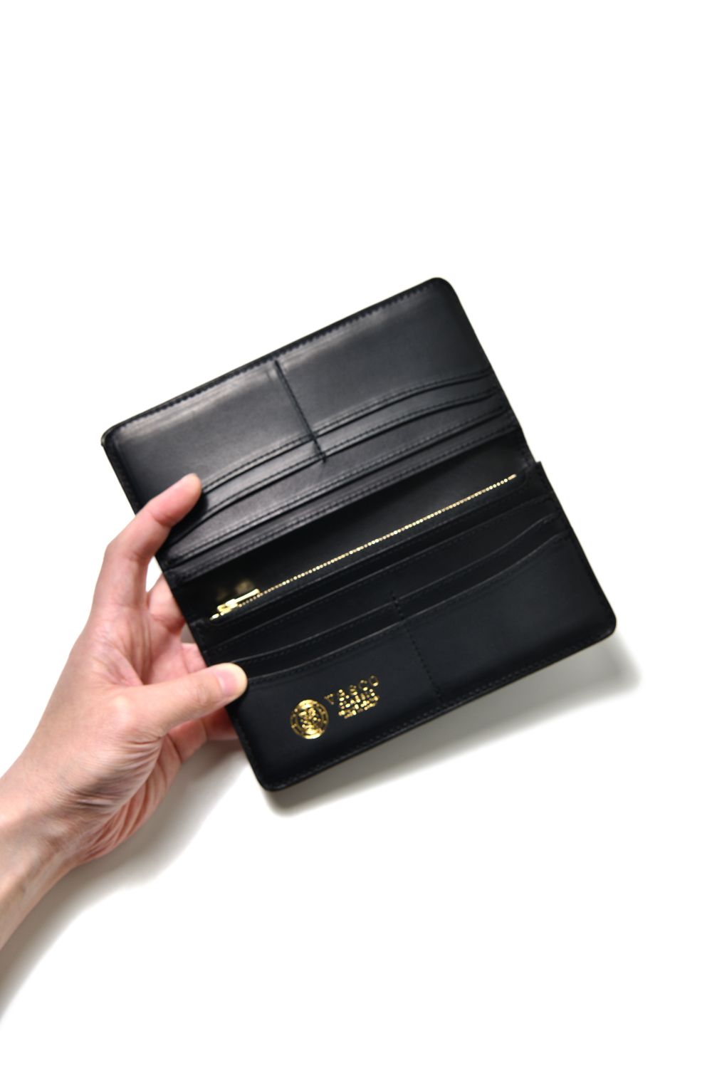 レザーボヤージュロングウォレット [ブラック] / LEATHER VOYAGE LONG WALLET [NERO]