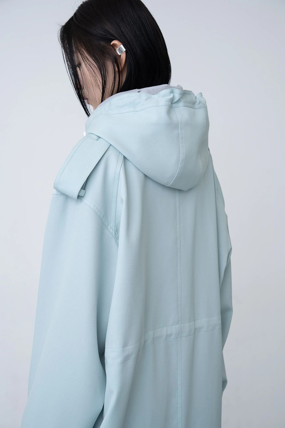 【26AW / 予約受付中】Disk Over Coat [mint] - ディスクオーバーコート [ミント] / FW26OU03