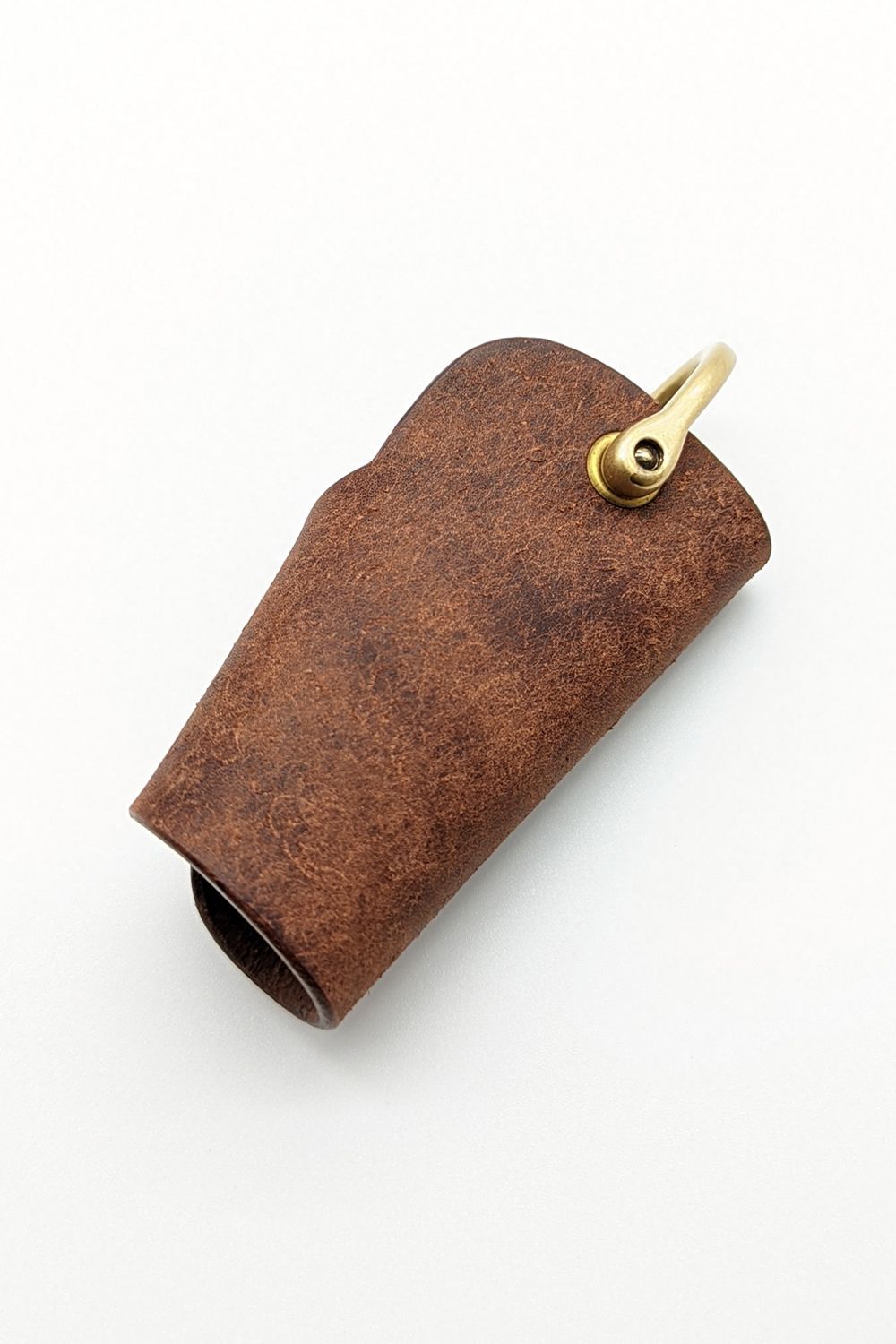 ボタンフックキーケース S [ブラウン] / Button Hook Key Case [BROWN] - プエブロ