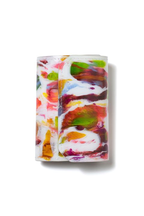 PAINT WALLET MINI [WHITE] / ペイントウォレットミニ [ホワイト]