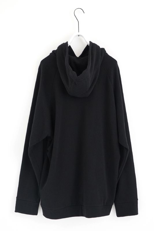 【24AW】ballon hoody [BLACK] - バルーンフーディ [ブラック] / vu-cut-005