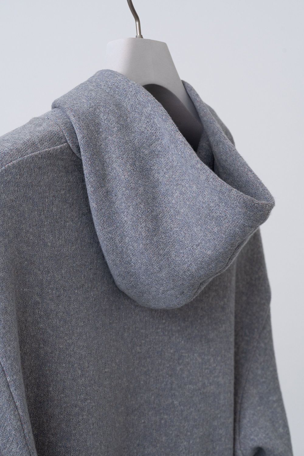 【26AW / 予約受付中】Photon Knit Hoodie [grey] - フォトンニットフーディ [グレー] / FW26KN02