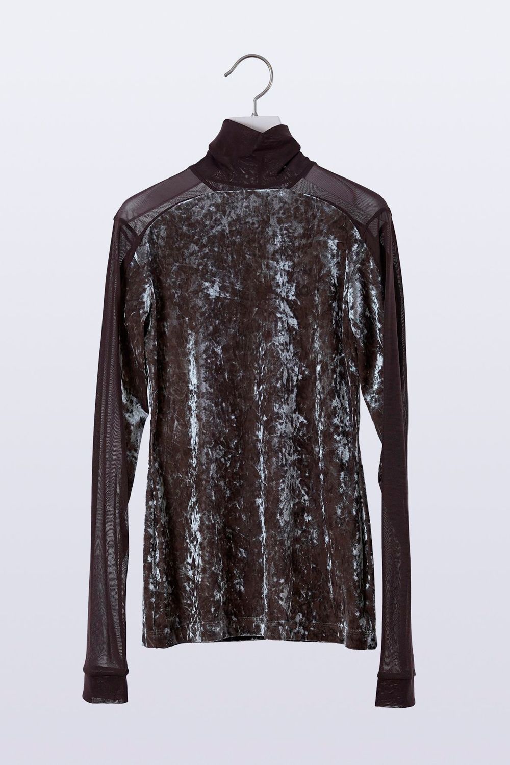 24aw 2024 HATRA ハトラ オーブス ハイネック カットソー 2 HATRA - 【24AW】Orbs Knit Sweater [morning] - オーブスニット