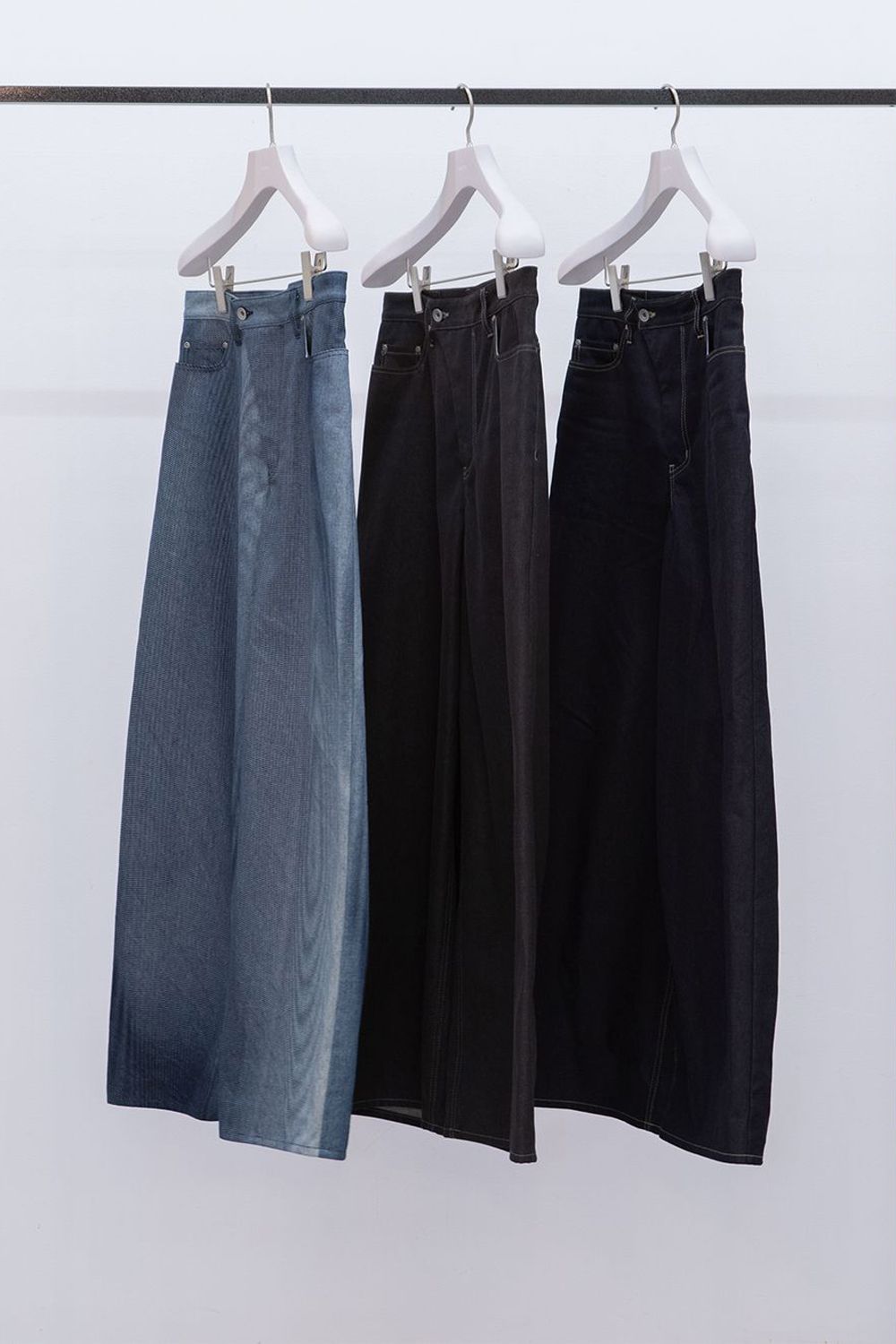 HATRA - 【23SS】Bold Denim [black] - ボールドデニム