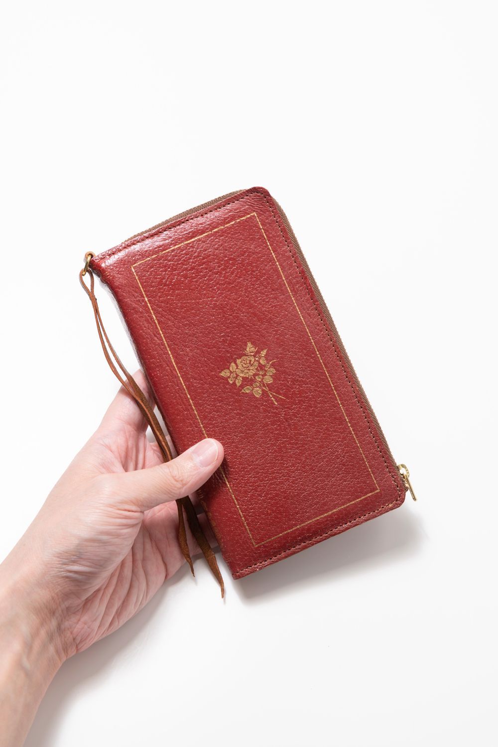 Yoda Hidemi - LONG BOOK WALLET CLASSIC [ROSE] / ロングブックウォレットクラシック [バラ] |  BONITA ONLINE STORE